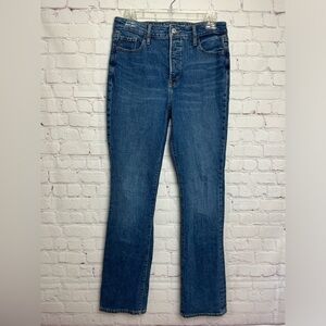 Old Navy High Rise Kicker Boot Cut Jeans